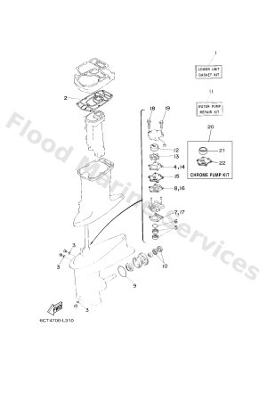 Diagram for REPAIR KIT 2