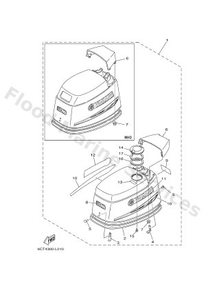 Diagram for TOP COWLING