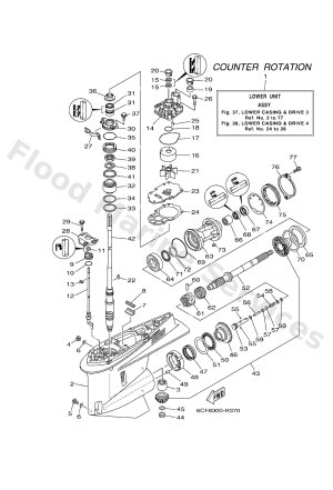 Diagram for LOWER CASING & DRIVE 3