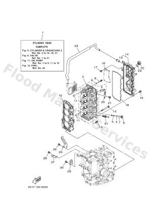 Diagram for CYLINDER & CRANKCASE 2