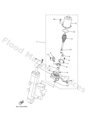 Diagram for POWER TRIM & TILT ASSY 2