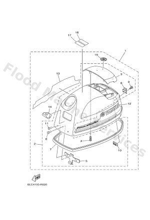 Diagram for TOP COWLING