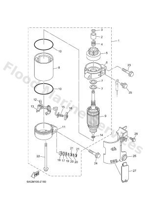 Diagram for STARTING MOTOR