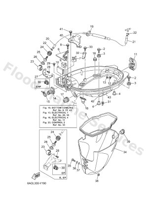 Diagram for BOTTOM COWLING
