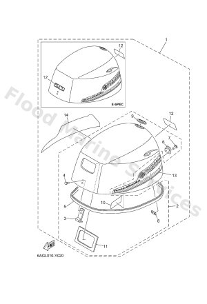 Diagram for TOP COWLING