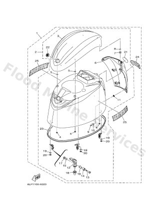Diagram for TOP COWLING
