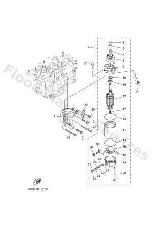Diagram for STARTING MOTOR