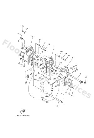 Diagram for BRACKET 1