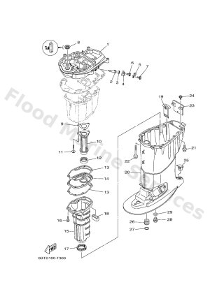 Diagram for UPPER CASING