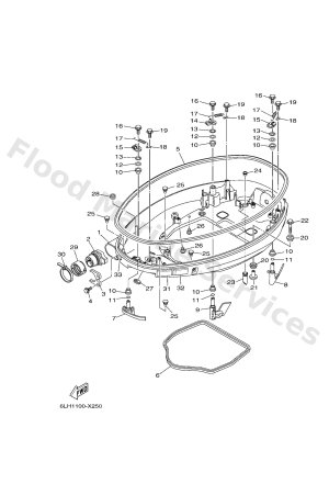 Diagram for BOTTOM COWLING 1