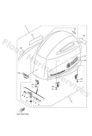 Diagram for TOP COWLING