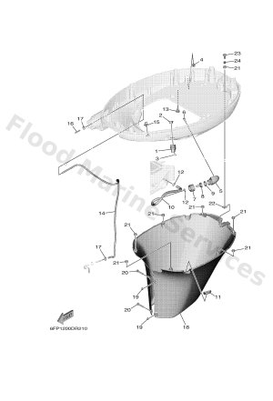Diagram for BOTTOM COWLING 2