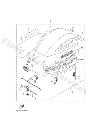 Diagram for TOP COWLING