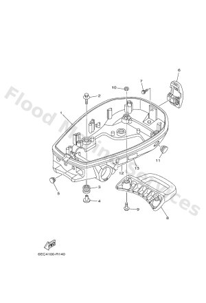 Diagram for BOTTOM COWLING