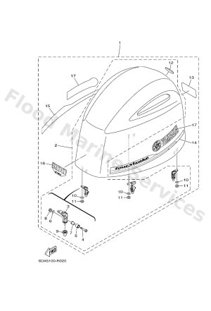 Diagram for TOP COWLING