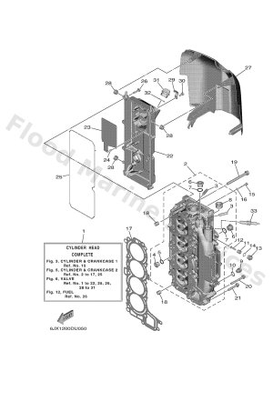 Diagram for CYLINDER & CRANKCASE 2