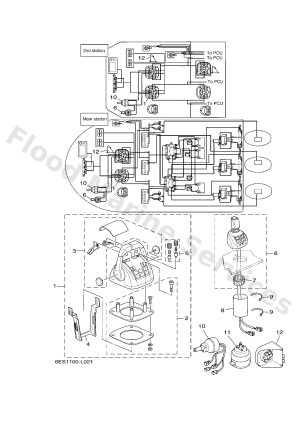 Diagram for REMOCON. & JOYSTICK (TRIPLE)