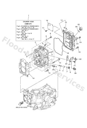 Diagram for CYLINDER & CRANKCASE 2