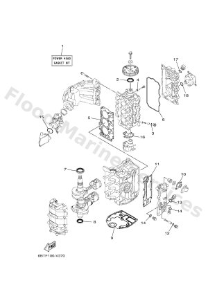 Diagram for REPAIR KIT 1