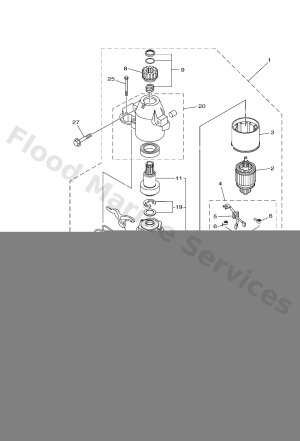 Diagram for STARTING MOTOR