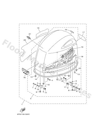 Diagram for TOP COWLING