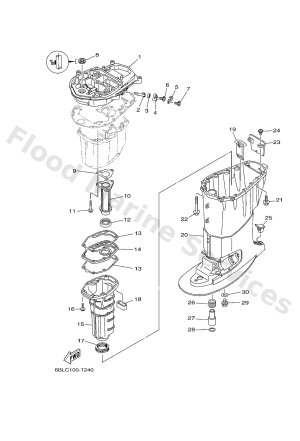Diagram for UPPER CASING