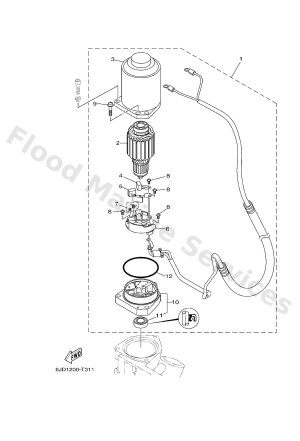 Diagram for POWER TRIM & TILT ASSY 2
