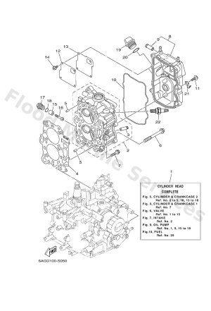 Diagram for CYLINDER & CRANKCASE 2