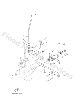 Diagram for LOWER CASING & DRIVE 2
