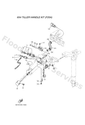 Diagram for TILLER HANDLE KIT 2
