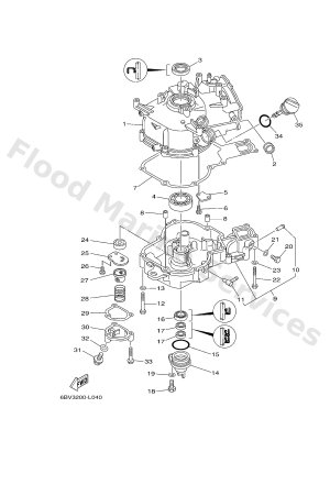 Diagram for CYLINDER & CRANKCASE 2