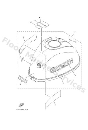 Diagram for TOP COWLING