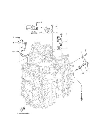 Diagram for CYLINDER & CRANKCASE 3