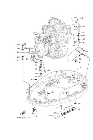 Diagram for BOTTOM COWLING 2