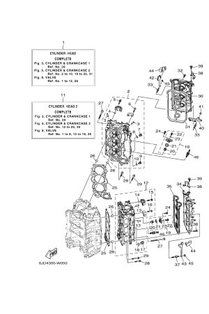Diagram for CYLINDER & CRANKCASE 2