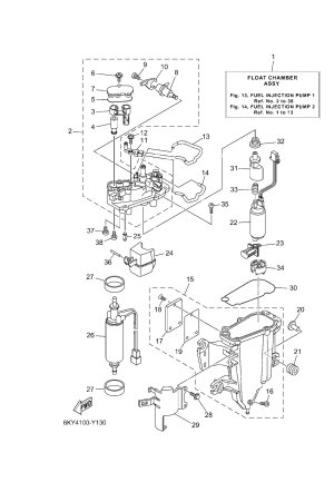 Diagram for FUEL INJECTION PUMP 1