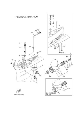 Diagram for LOWER CASING & DRIVE 2