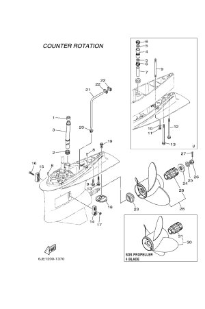 Diagram for LOWER CASING & DRIVE 4