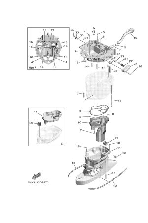Diagram for UPPER CASING