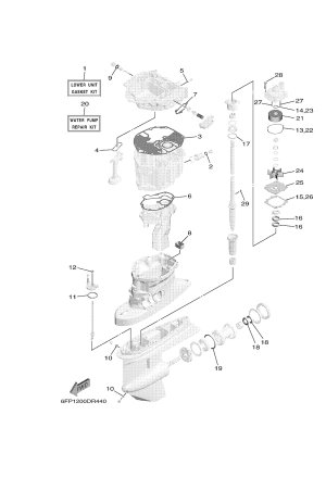 Diagram for REPAIR KIT 2