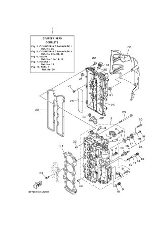 Diagram for CYLINDER & CRANKCASE 2