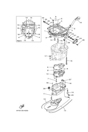 Diagram for UPPER CASING