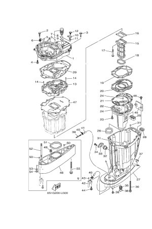 Diagram for UPPER CASING