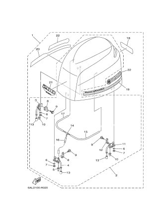 Diagram for TOP COWLING