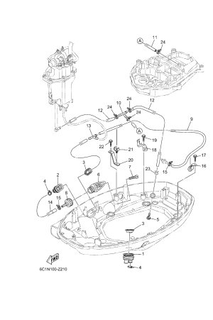 Diagram for BOTTOM COWLING 2
