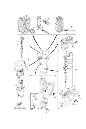 Diagram for SCHEDULED SERVICE PARTS
