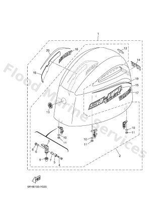 Diagram for TOP COWLING