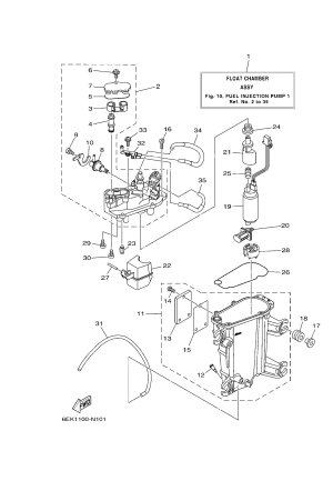Diagram for FUEL INJECTION PUMP 1