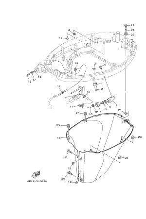 Diagram for BOTTOM COWLING 2