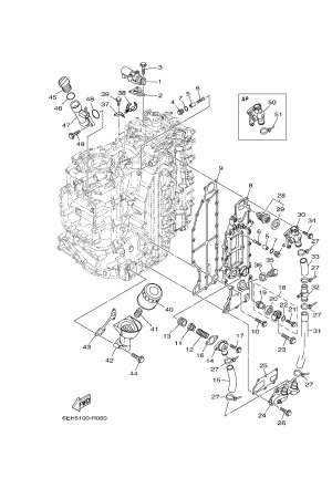 Diagram for CYLINDER & CRANKCASE 3